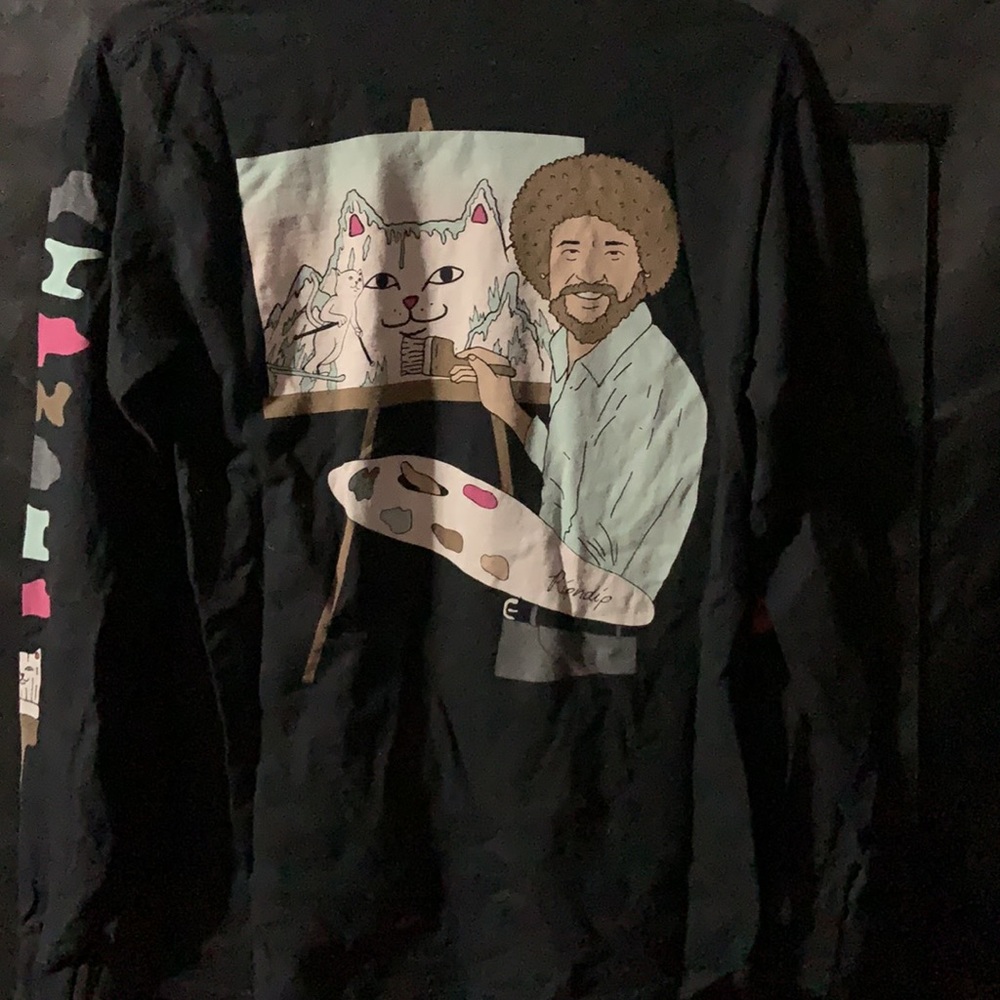 Ripndip Bob Ross Long Sleeve